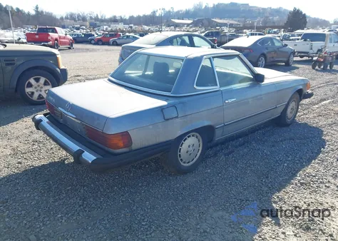 1983 Mercedes-Benz 380 Sl from USA, damaged, VIN WDBBA45A9DB020545